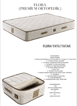 FLORA PREMİUM ORTOPEDİK YATAK