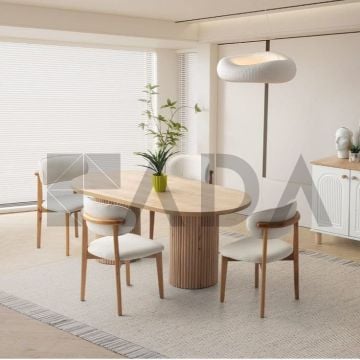 PERA - POLO 180x90 CM YEMEK MASASI TAKIMI