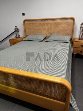 Royal Rattan Meşe Karyola