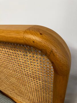 Royal Rattan Meşe Karyola